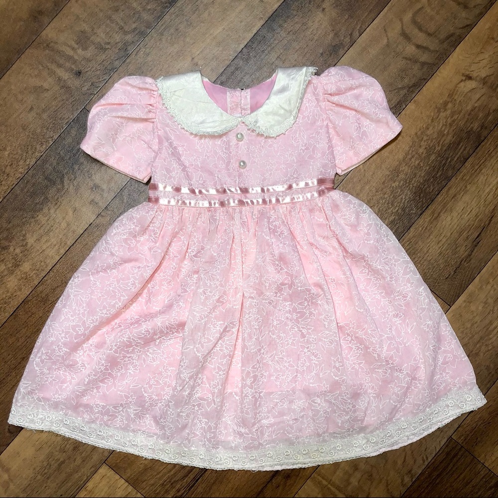 White Dove Pink Dress